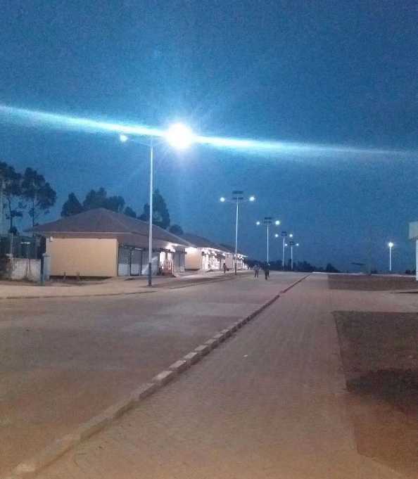 北流市非洲科特迪瓦太阳能路灯工程